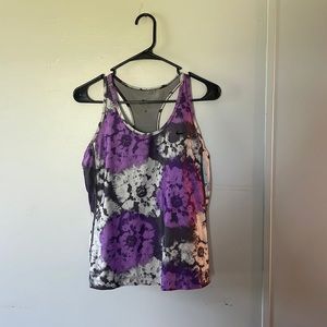 Nike built in sports bra top